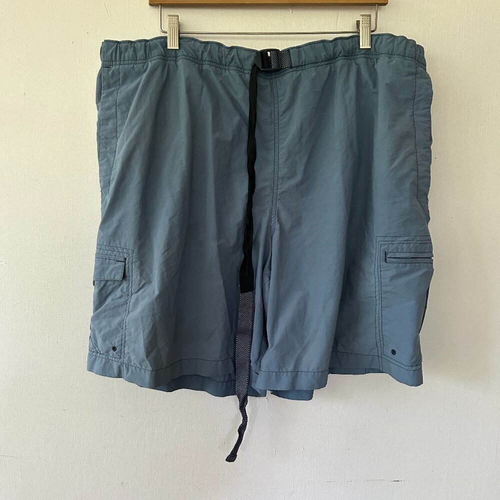 Columbia Swim Trunks Mens XXL Blue Adjustable Waist Outdoor Hiking Pocketes
